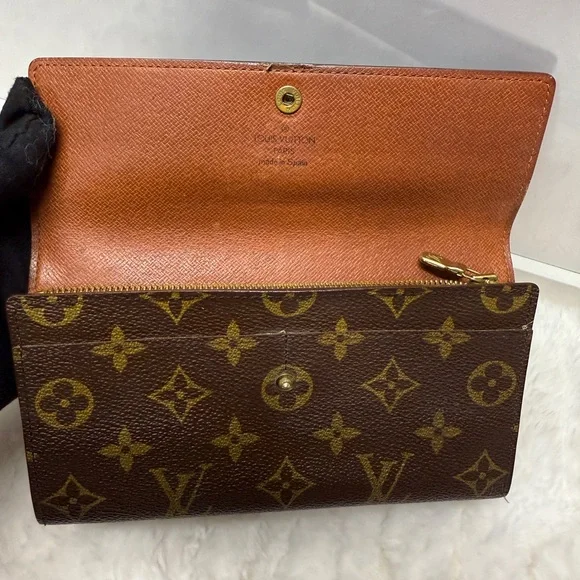 LOUIS VUITTON-CA0996 Monogram Canvas Full Wallet - Picture 5 of 9